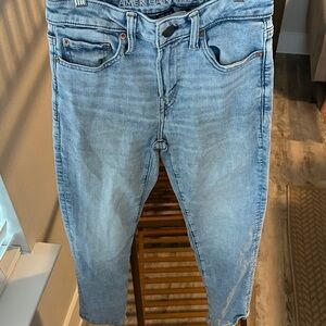 American Eagle Outfitters Men's Light Blue Jeans Airflex style
